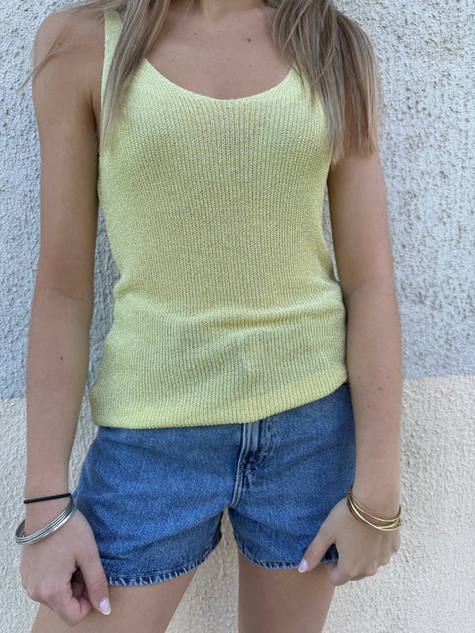 Top à paillettes