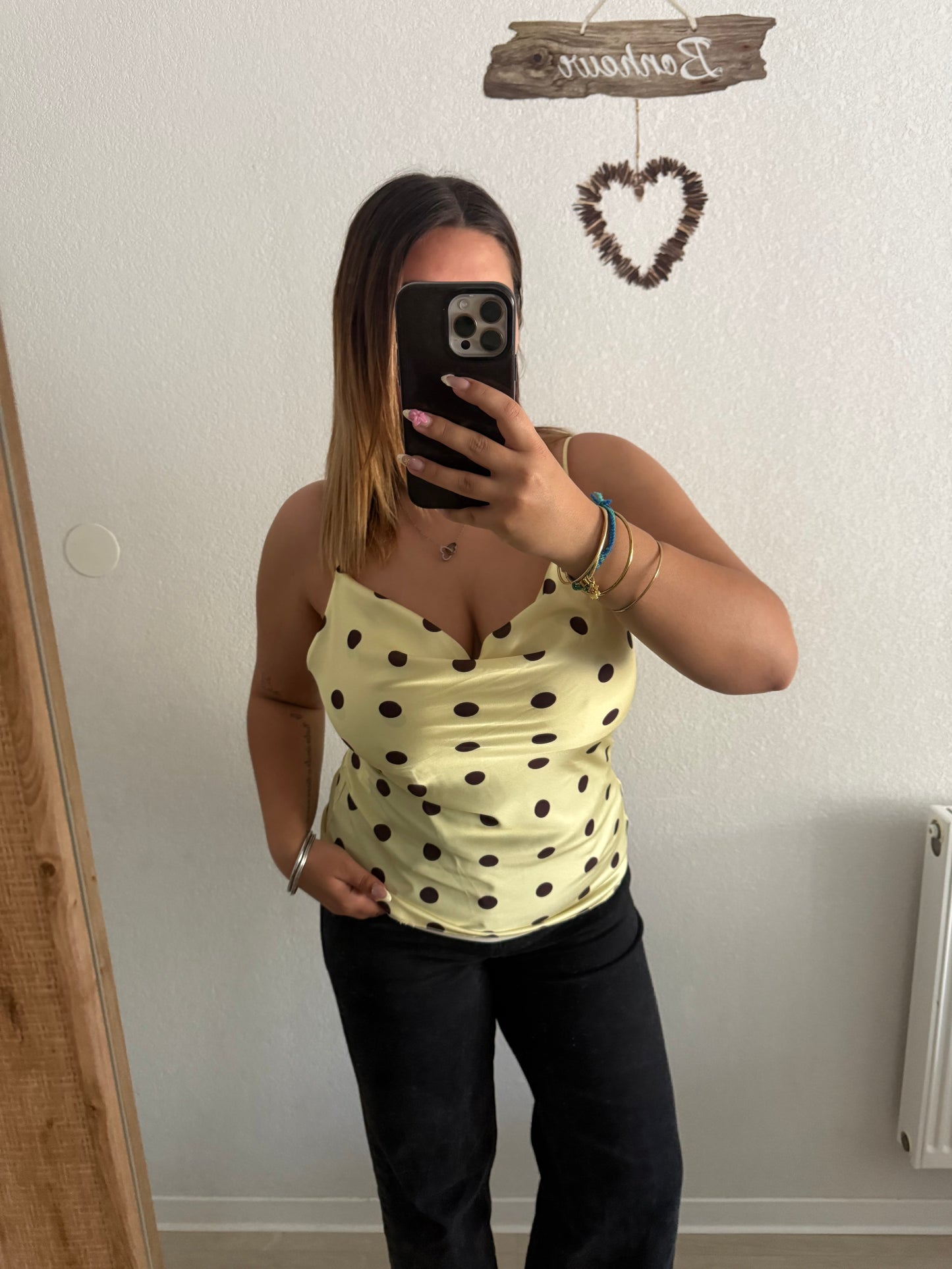 débardeur à pois