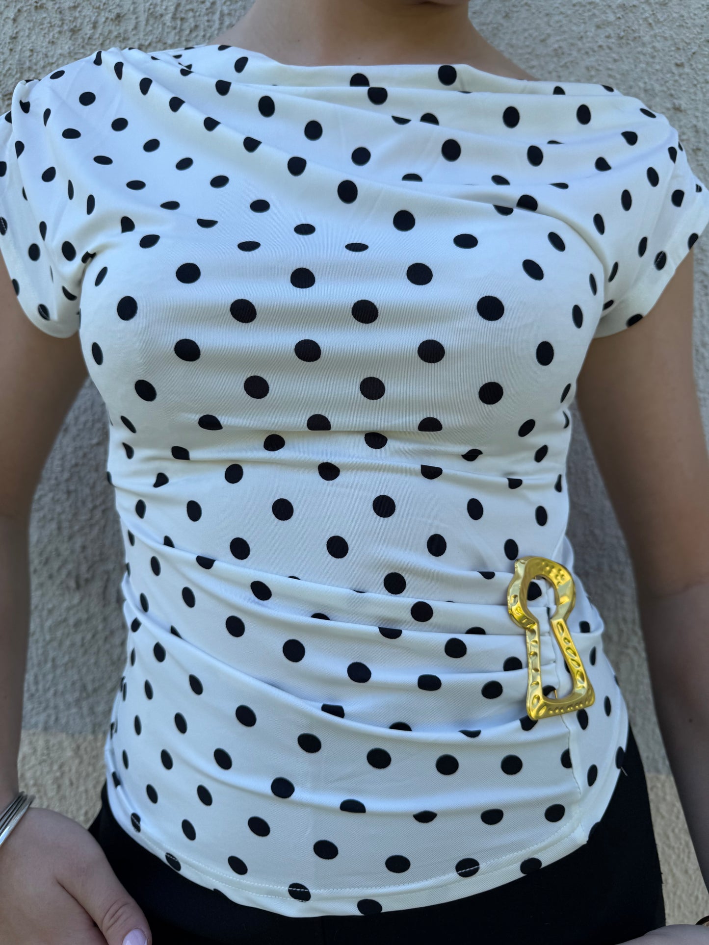 Top à pois