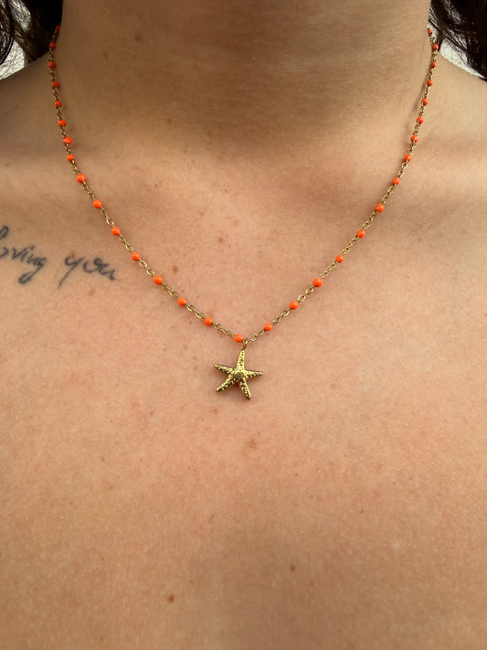 Collier étoile de mer